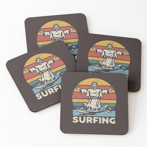 Artikelvorschau, Jesus surfing - fun on a surfboard entworfen und verkauft von Superdealkoeln.
