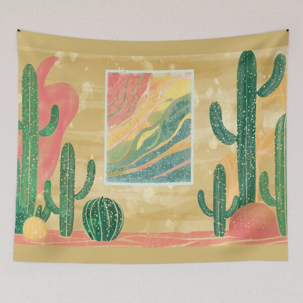 Item preview, Desert Dreams: An Oasis in Abstraction designed and sold by AdriaCaps Art & Design.