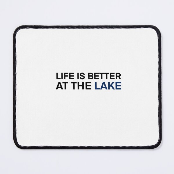 Item preview, Life is Better at the Lake designed and sold by delmarvastickers.