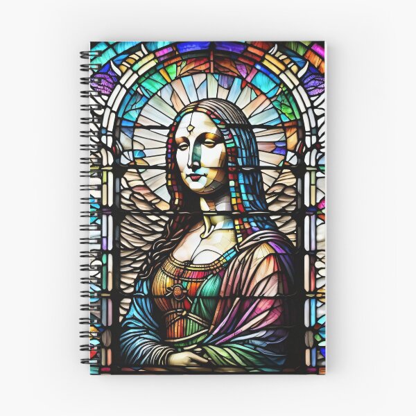 Item preview, Stained Glass Monalisa  designed and sold by UniqueArtsOnly.