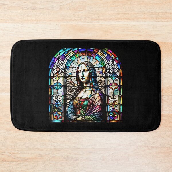 Item preview, Stained Glass Monalisa  designed and sold by UniqueArtsOnly.