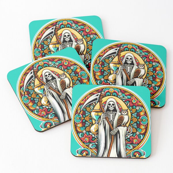 Item preview, Santa Muerte Blanca - White Santa Muerte designed and sold by tracydixon.