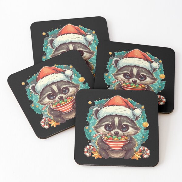 Item preview, Christmas Racoon designed and sold by Krieghorn.