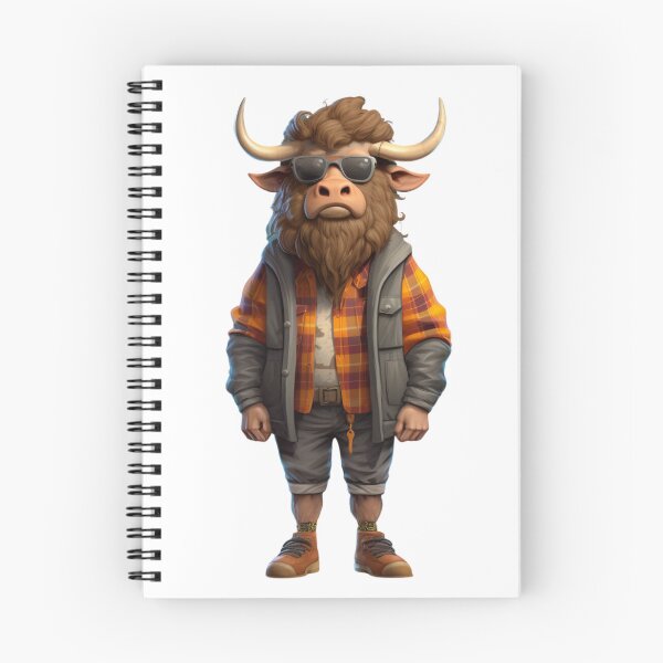 Item preview, Hipster Bison designed and sold by RetroFutureee.