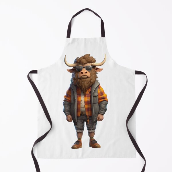 Item preview, Hipster Bison designed and sold by RetroFutureee.