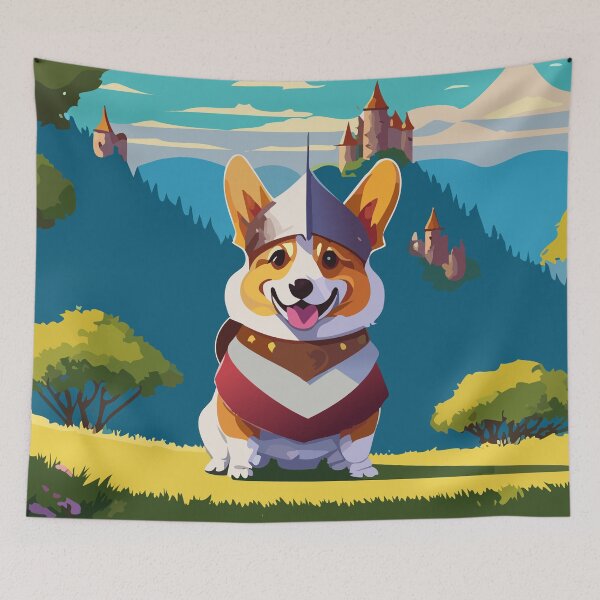 Item preview, High-Fantasy Corgi designed and sold by Corgi-at-night.