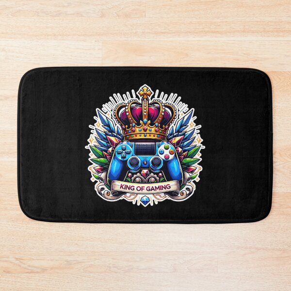 Item preview, King Of Gaming - Controller And Crone Illustration designed and sold by MrERNST.
