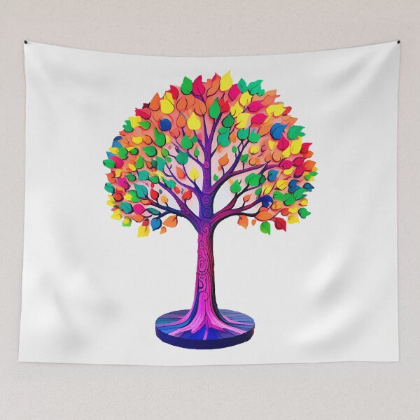 Item preview, Color Your Own Tree for Interactive Participation designed and sold by Attire mukashaf.