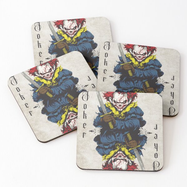 Item preview, Creepy Joker Card designed and sold by DonDiegosArt.
