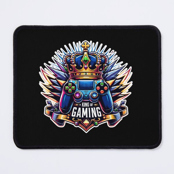 Item preview, King Of Gaming - Controller And Crone Illustration designed and sold by MrERNST.
