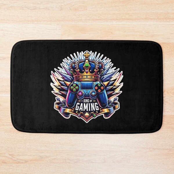 Item preview, King Of Gaming - Controller And Crone Illustration designed and sold by MrERNST.