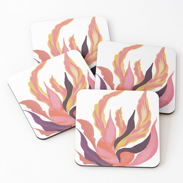Item preview, Inferno Bloom - Abstract Flames designed and sold by AdriaCaps Art & Design.