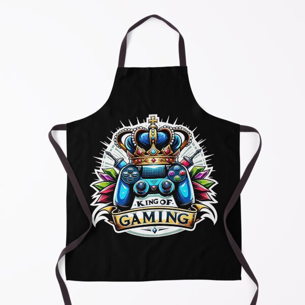 Item preview, King Of Gaming - Controller And Crone Illustration designed and sold by MrERNST.