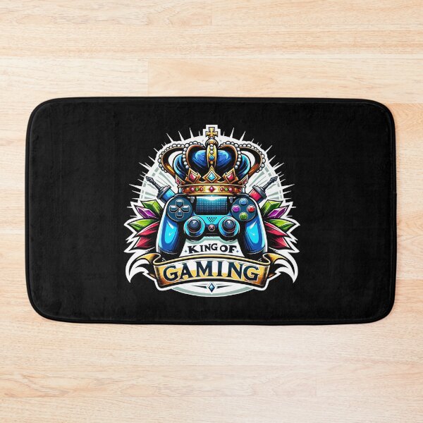 Item preview, King Of Gaming - Controller And Crone Illustration designed and sold by MrERNST.
