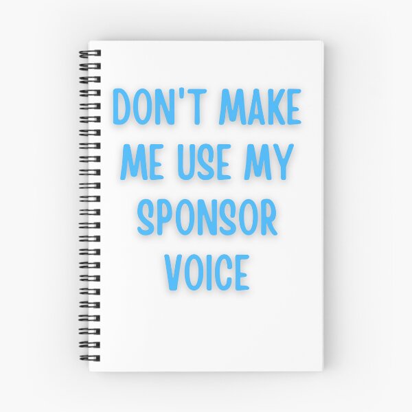 Item preview,  don't make me use my sponsor voice - Funny Use Sponsor Voice designed and sold by ladylalitafanta.
