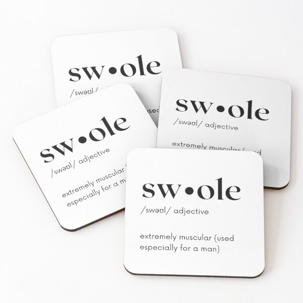 Item preview, The Definition of Swole Gym Bro Gear designed and sold by SwoleGear.