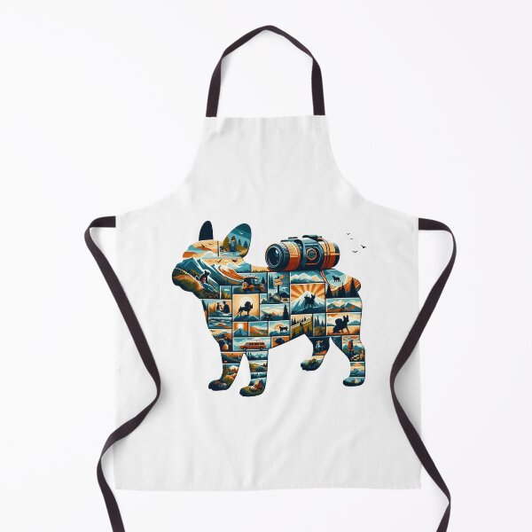 Item preview, French bulldog hiking designed and sold by CogniCraft.