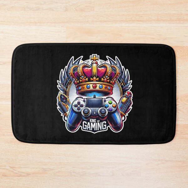 Item preview, King Of Gaming - Controller And Crone Illustration designed and sold by MrERNST.