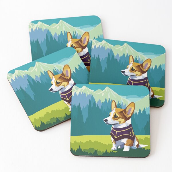 Item preview, Adventurer Corgi designed and sold by Corgi-at-night.
