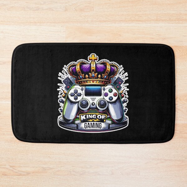 Item preview, King Of Gaming - Controller And Crone Illustration designed and sold by MrERNST.