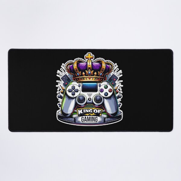 Item preview, King Of Gaming - Controller And Crone Illustration designed and sold by MrERNST.