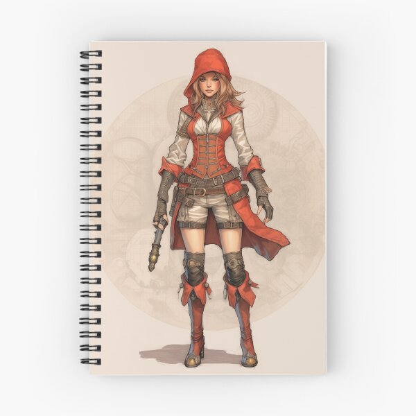 Item preview, Steampunk inspired Fairytales - Red Riding Hood -2 designed and sold by RuthieLord.