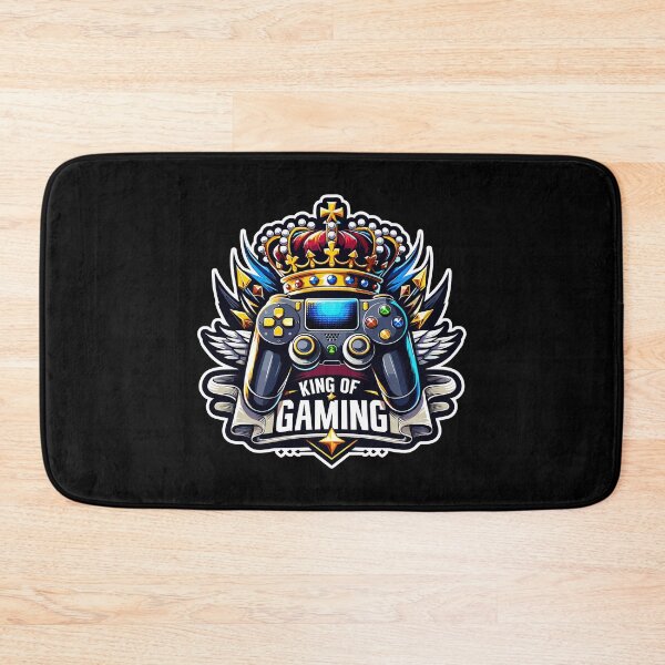 Item preview, King Of Gaming - Controller And Crone Illustration designed and sold by MrERNST.