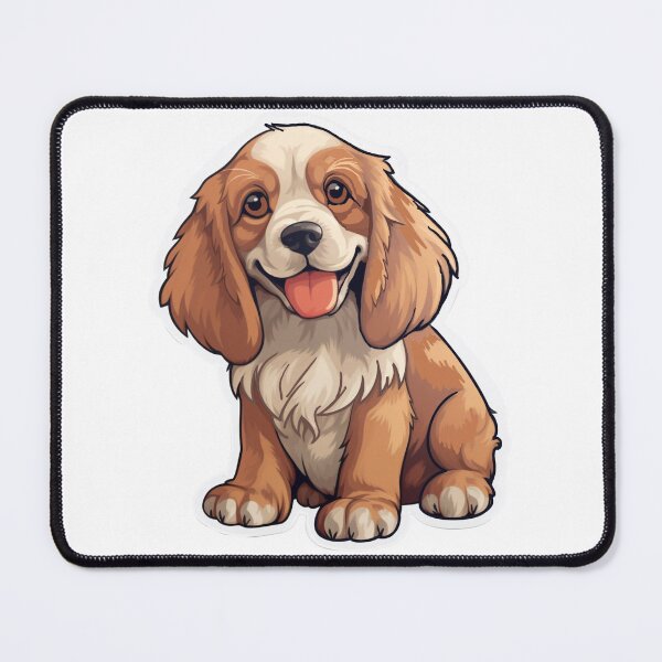 Item preview, Happy Cocker Spaniel - Cartoon Delight designed and sold by PureGlee.