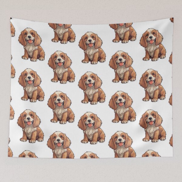 Item preview, Happy Cocker Spaniel - Cartoon Delight designed and sold by PureGlee.