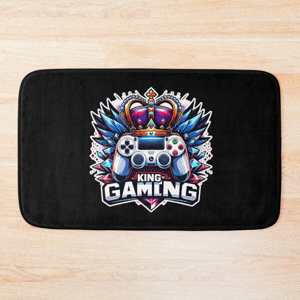 Item preview, King Of Gaming - Controller And Crone Illustration designed and sold by MrERNST.