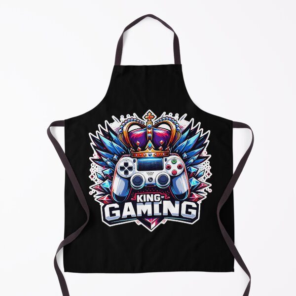 Item preview, King Of Gaming - Controller And Crone Illustration designed and sold by MrERNST.