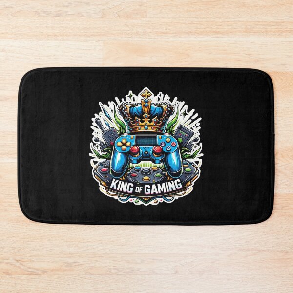 Item preview, King Of Gaming - Controller And Crone Illustration designed and sold by MrERNST.