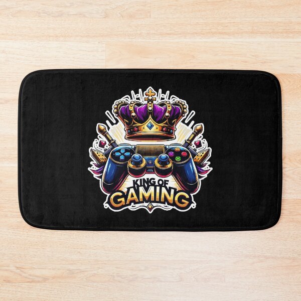 Item preview, King Of Gaming - Controller And Crone Illustration designed and sold by MrERNST.
