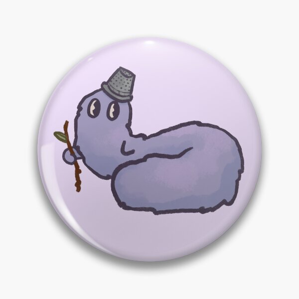 Item preview, purple brushbug with hat and wand designed and sold by basilmints.