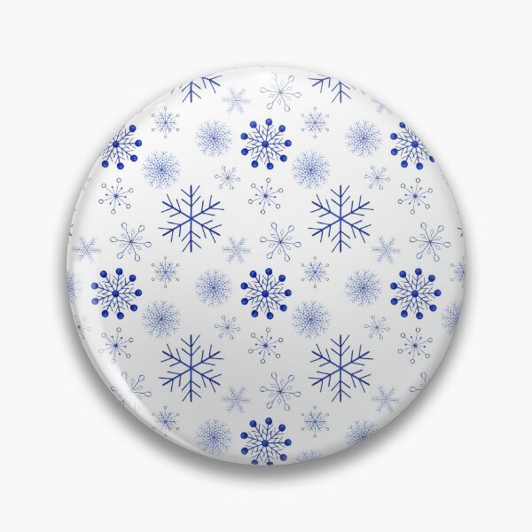 Item preview, Snowflakes winter seamless pattern designed and sold by asbno19.