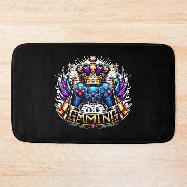 Item preview, King Of Gaming - Controller And Crone Illustration designed and sold by MrERNST.