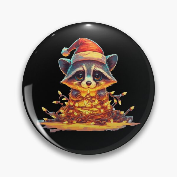 Item preview, Christmas Racoon designed and sold by Krieghorn.