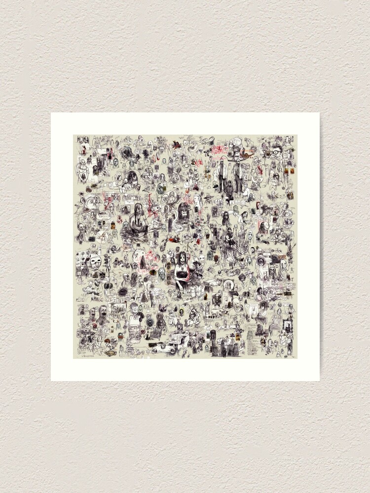 Thumbnail 1 of 3, Art Print, Myriad-028 designed and sold by philjarry.