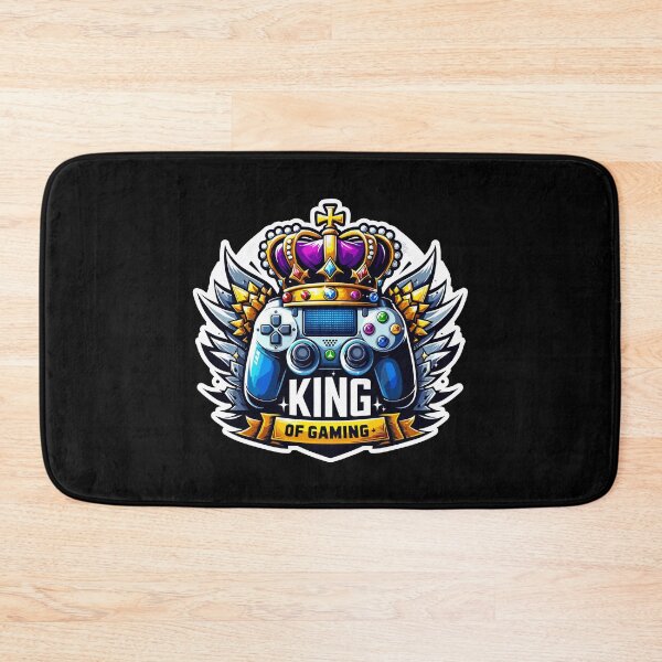 Item preview, King Of Gaming - Controller And Crone Illustration designed and sold by MrERNST.