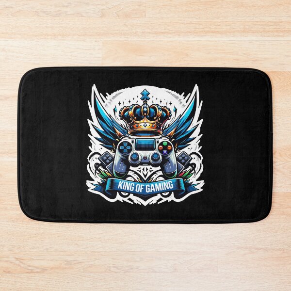 Item preview, King Of Gaming - Controller And Crone Illustration designed and sold by MrERNST.