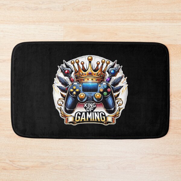 Item preview, King Of Gaming - Controller And Crone Illustration designed and sold by MrERNST.