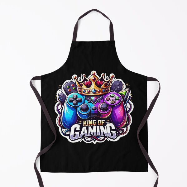 Item preview, King Of Gaming - Controller And Crone Illustration designed and sold by MrERNST.
