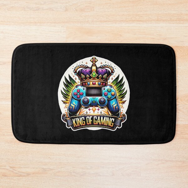Item preview, King Of Gaming - Controller And Crone Illustration designed and sold by MrERNST.
