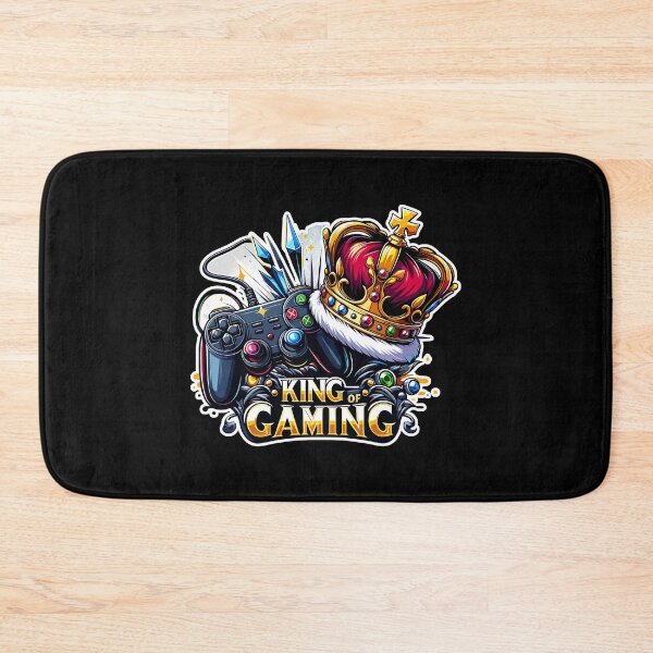 Item preview, King Of Gaming - Controller And Crone Illustration designed and sold by MrERNST.