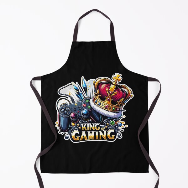 Item preview, King Of Gaming - Controller And Crone Illustration designed and sold by MrERNST.