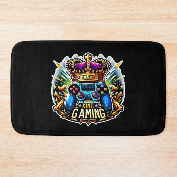 Item preview, King Of Gaming - Controller And Crone Illustration designed and sold by MrERNST.