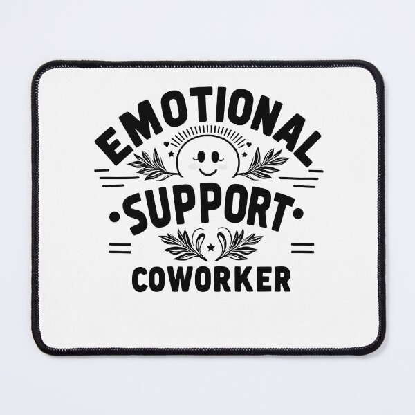 Item preview, Emotional Support Coworker designed and sold by LudwikeArts.