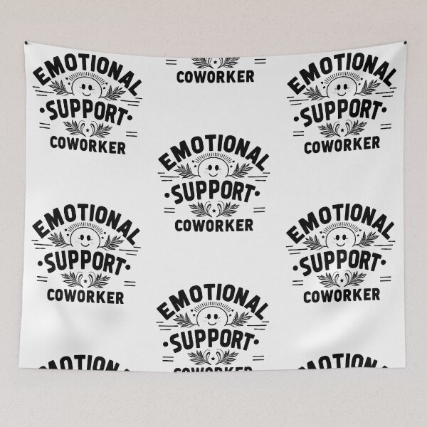 Item preview, Emotional Support Coworker designed and sold by LudwikeArts.