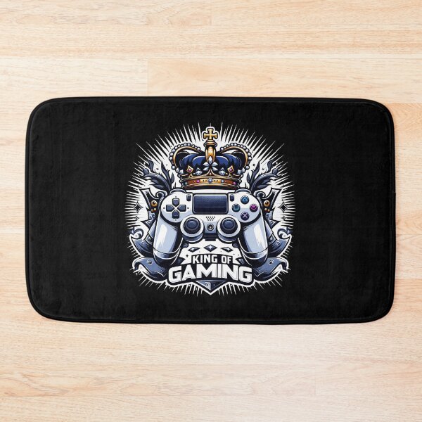 Item preview, King Of Gaming - Controller And Crone Illustration designed and sold by MrERNST.
