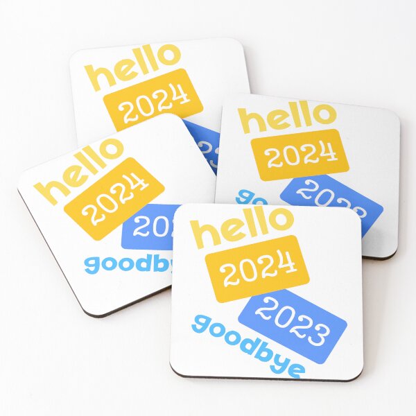 Item preview, Goodbye 2023 Hello 2024 designed and sold by ArtisShops.